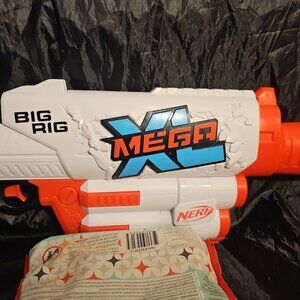 Nerf Mega XL Big Rig Blaster, Largest Nerf Mega Darts Ever!! NO DARTS